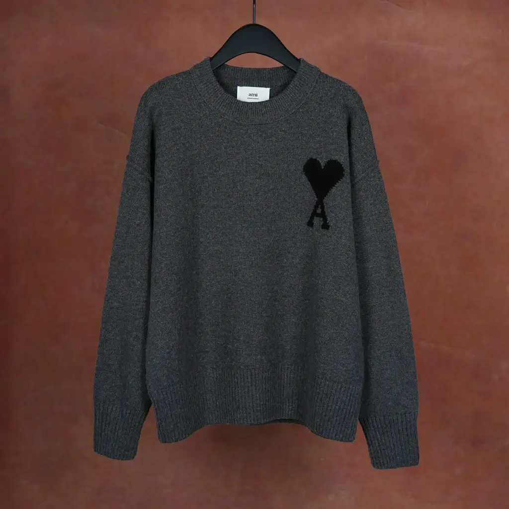 Ami Paris unisexe Gris