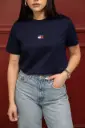 T-shirt Tommy Hilfiger Bleu femme