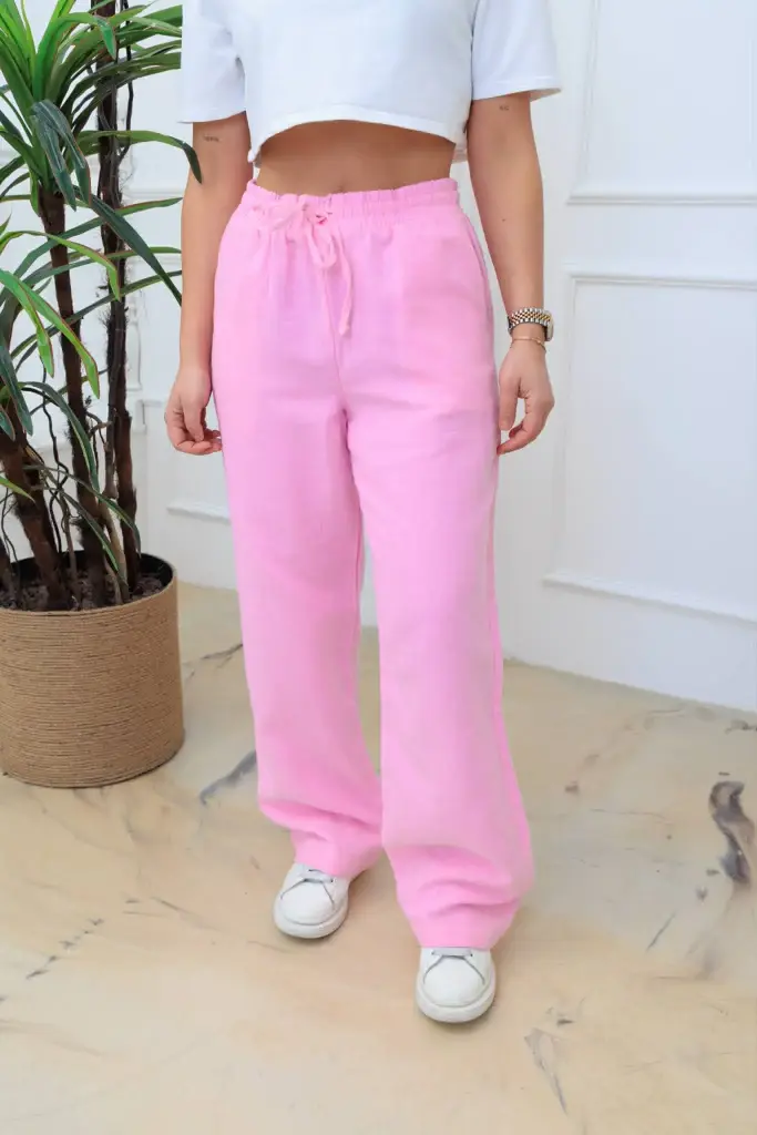 Pants Lacoste Rose femme