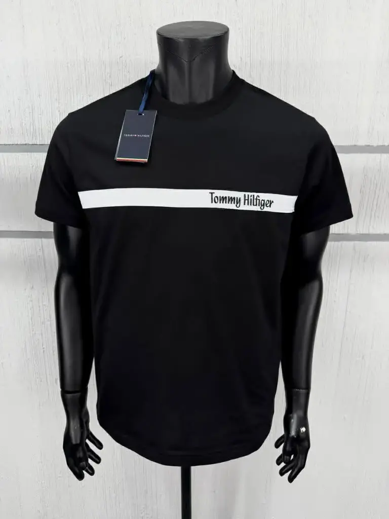 T-shirt Tommy Hilfiger Noir