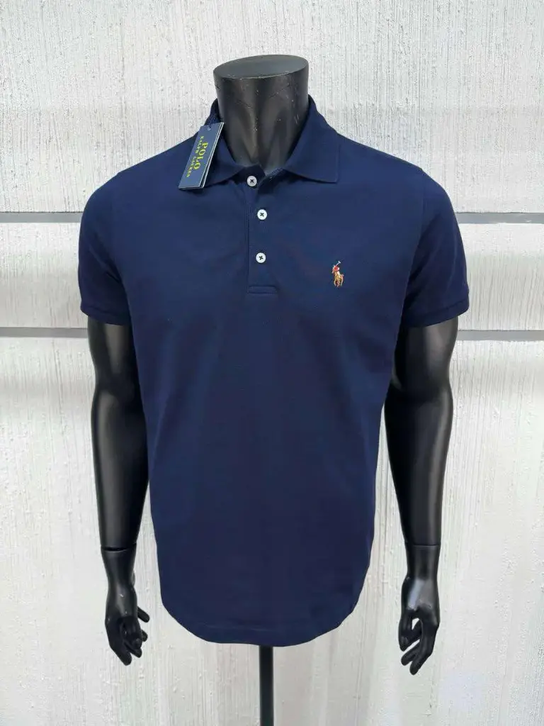 Polo en coton doux Slim Fit