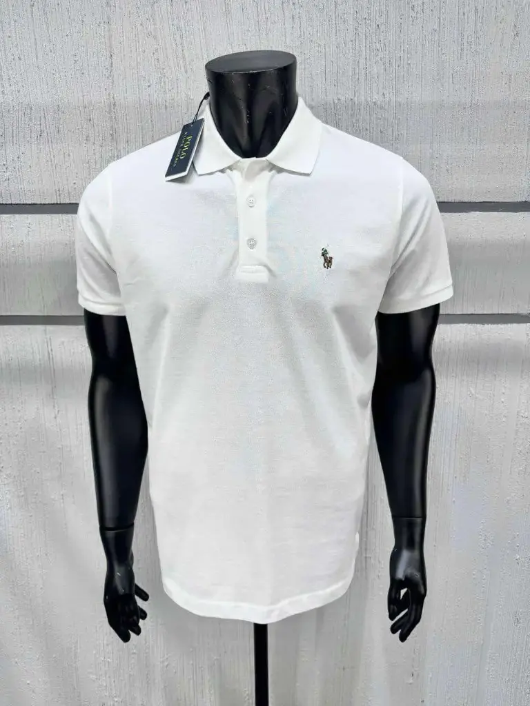 Polo en coton doux Slim Fit
