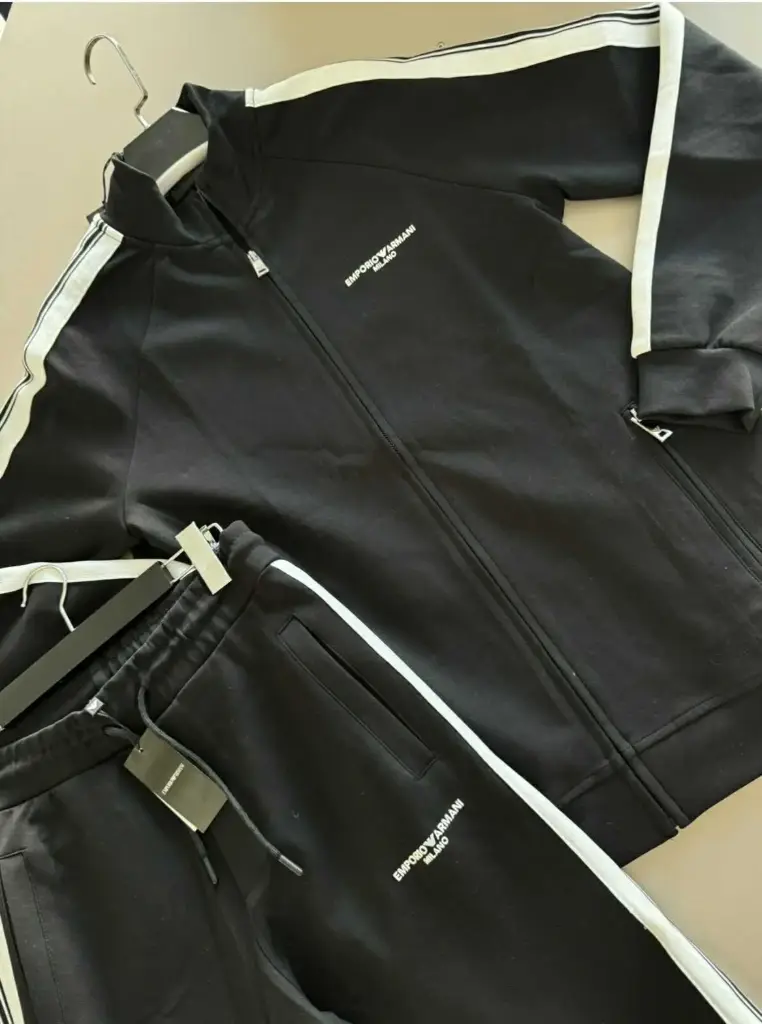 Track suit EA7 Noir