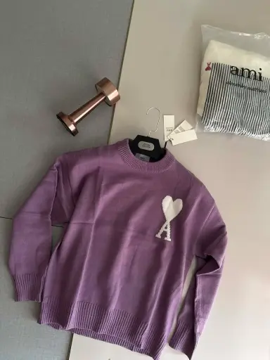 Ami Paris Unisexe mauve