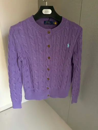 Cardigan Ralph Lauren Mauve 