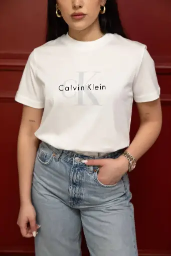 T-shirt Calvin Klein Blanc