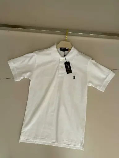 Polo RLP Blanc en Pique 