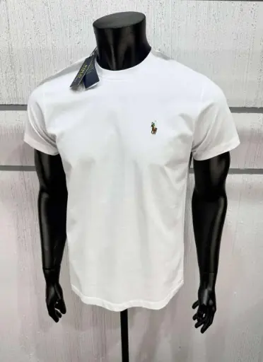 T-shirt Custom Slim Fit en coton doux blanc