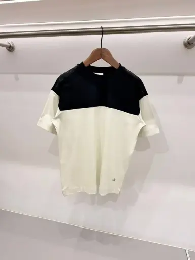 T-shirt CK Blanc 