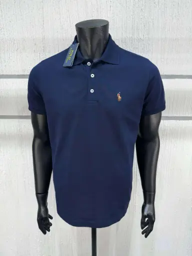 Polo en coton doux Slim Fit